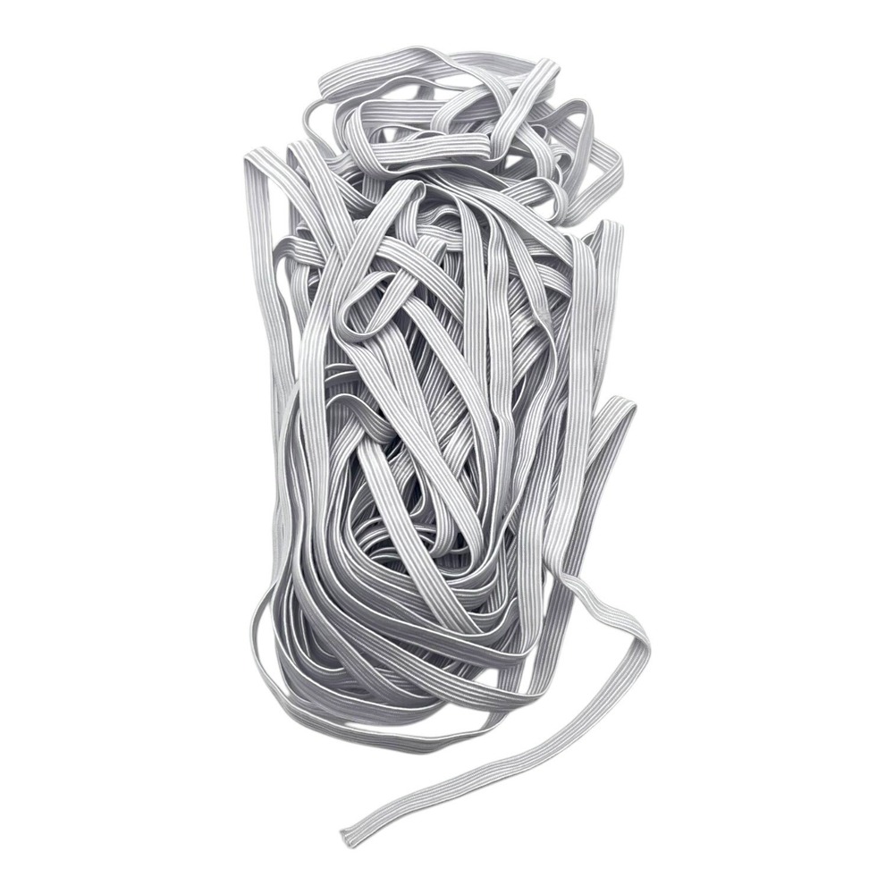 Gray Elastic Bands For Sewing Craft‎ Work TPU Stretchy Durable Material 2 Packs